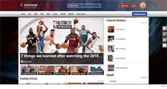 Desktop Screenshot of fanthem.com